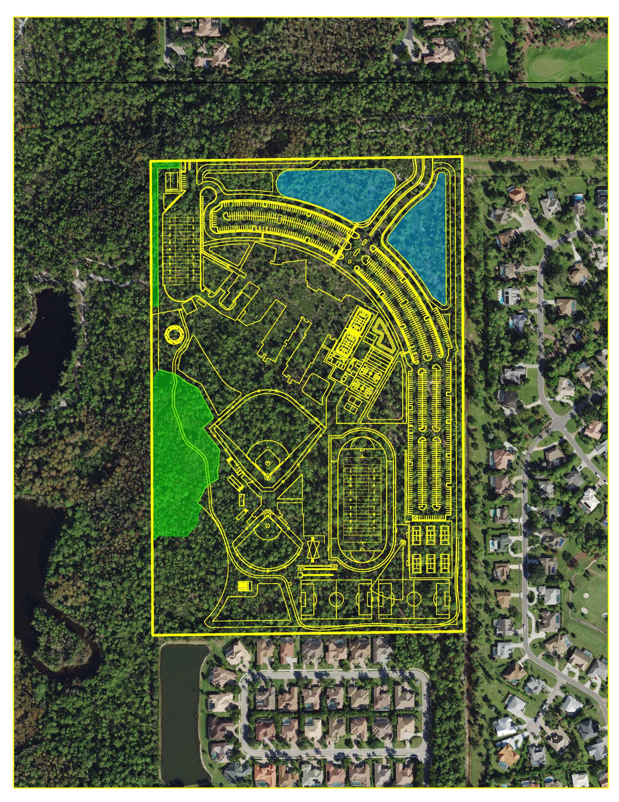 Aerial with Site Plan-GGG